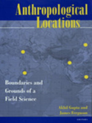 cover image of Anthropological Locations
